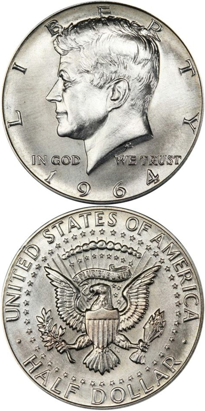 Are all 1964 half dollars silver?