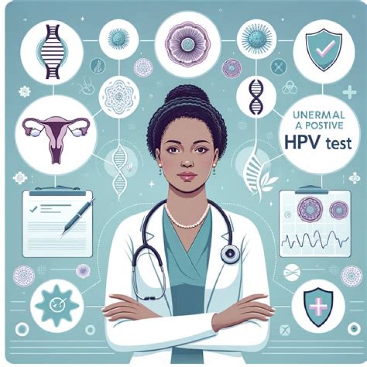 Can a man test positive for HPV?