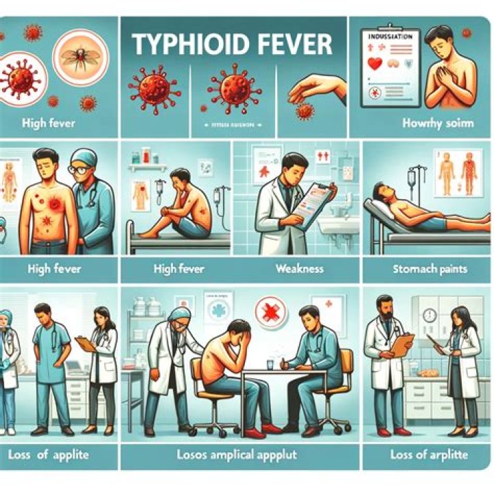 Can I exercise with typhoid?
