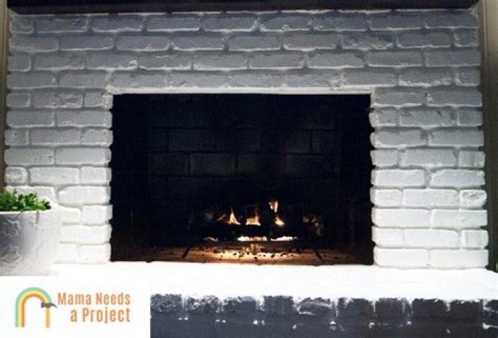 Can I spray paint the inside of my fireplace?