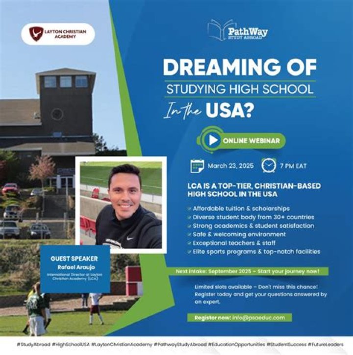 Can I study high school in USA?