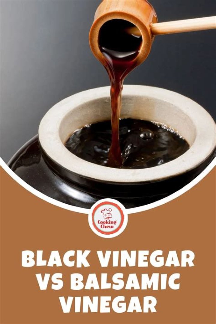 Can I use normal vinegar instead of black vinegar?