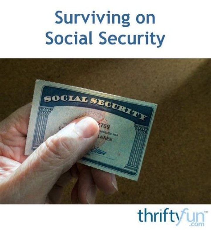 Can someone live off of Social Security alone?