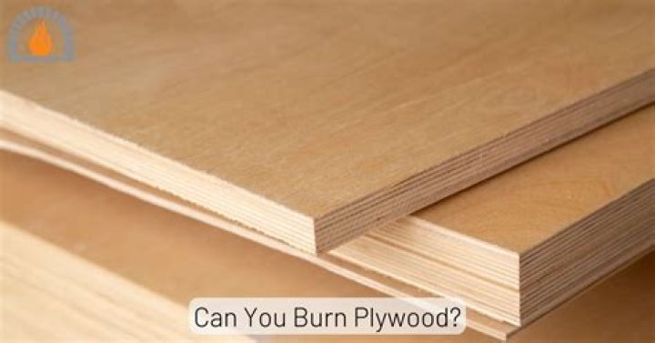 Can you burn untreated plywood?