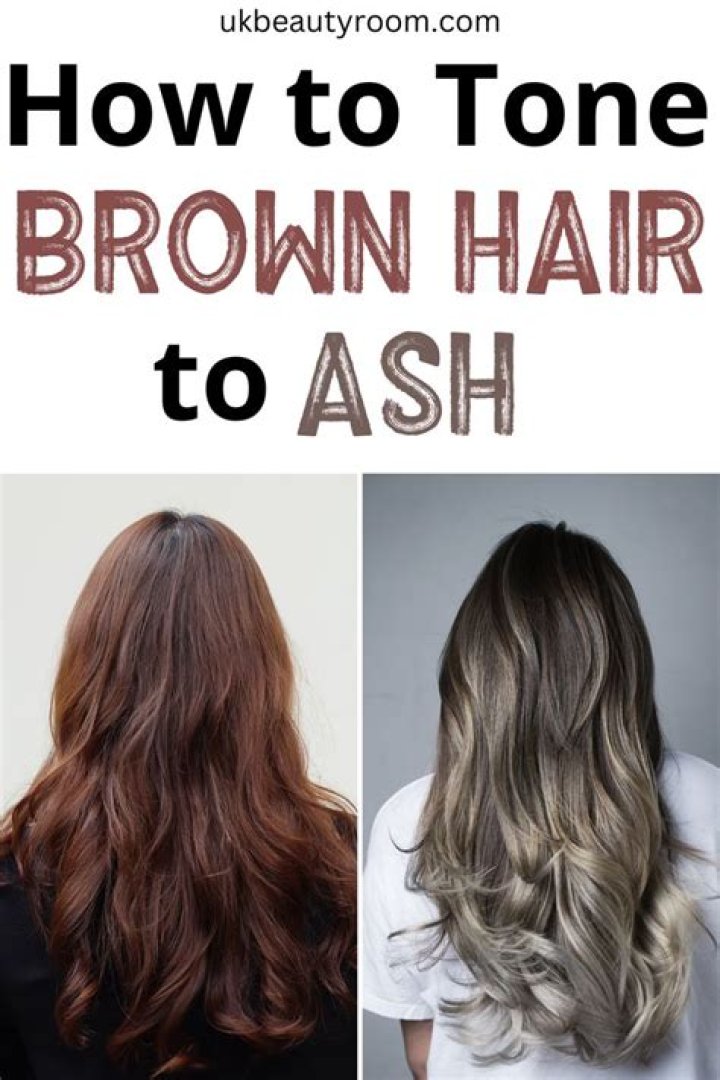 Can you tone brown hair to be Ashy?