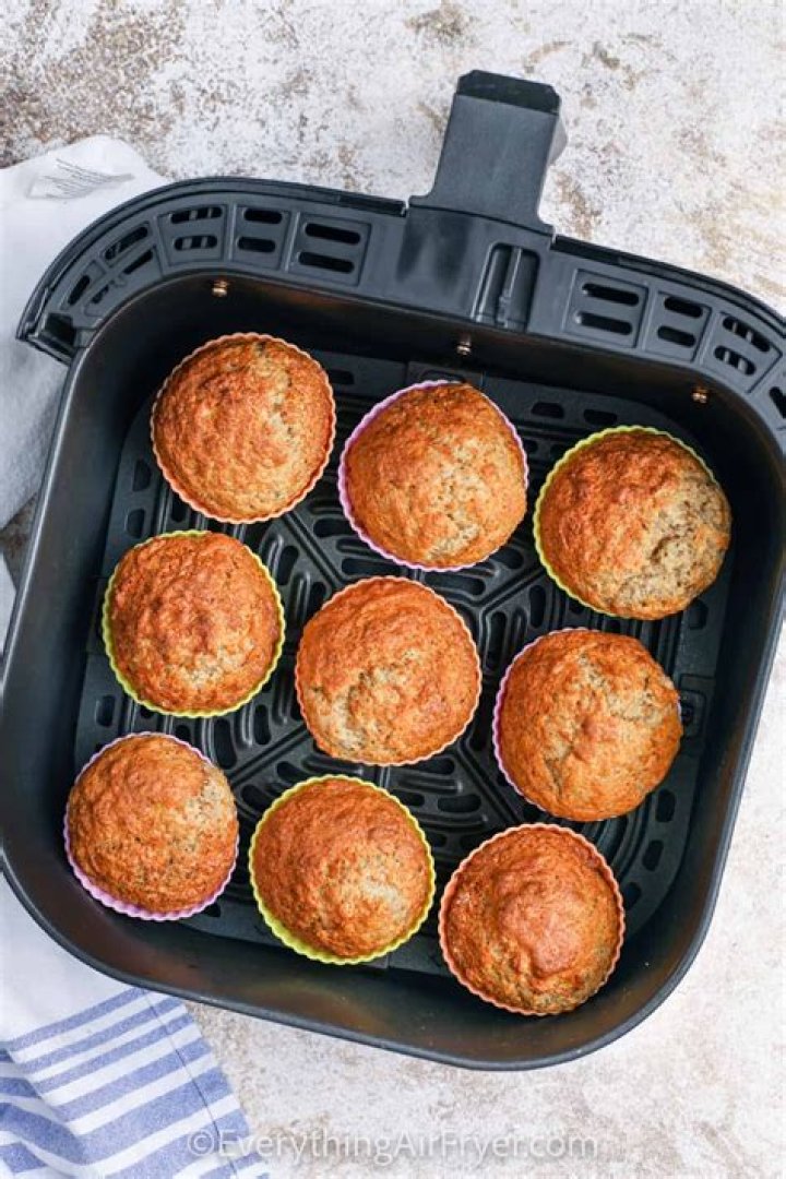 Can you use paper muffin cups in an air fryer?