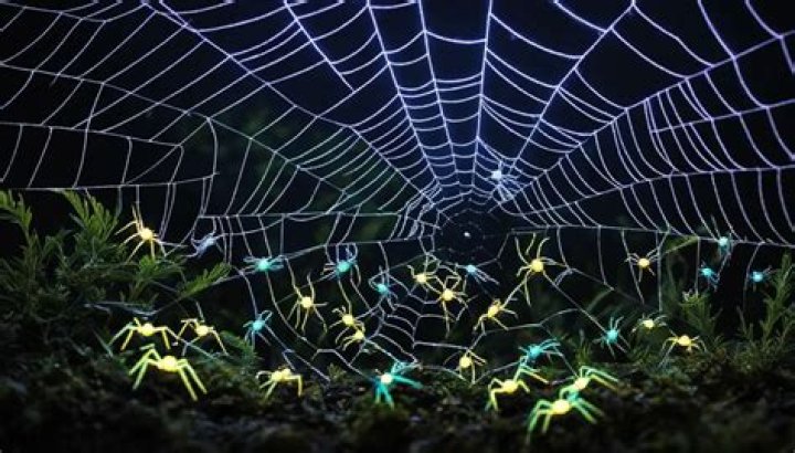 Do spiders like the light?