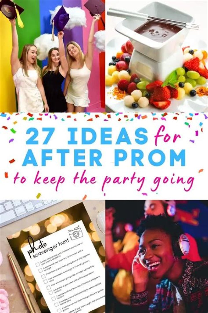 Do you change clothes for after prom?