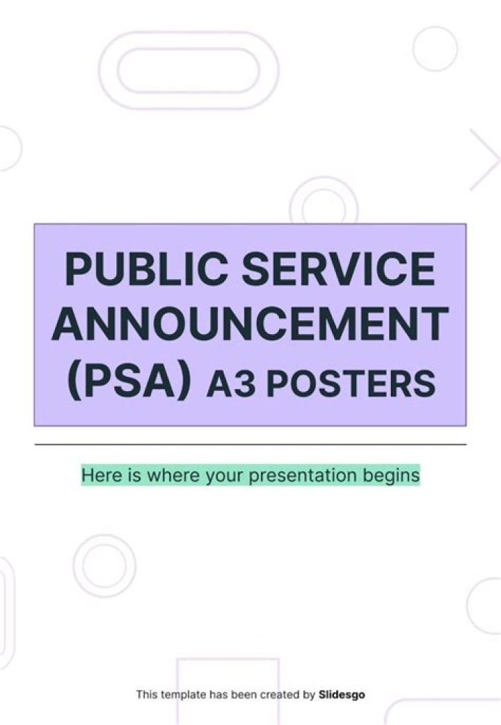 Do you have to pay for a public service announcement?