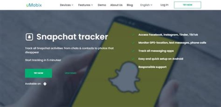 Does uMobix monitor Snapchat?
