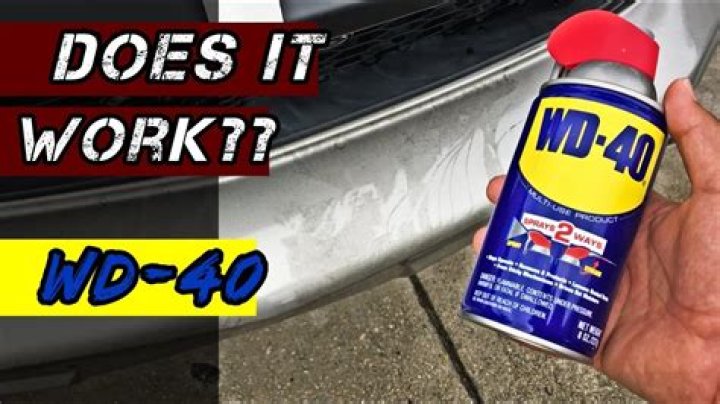Does WD 40 remove glue?
