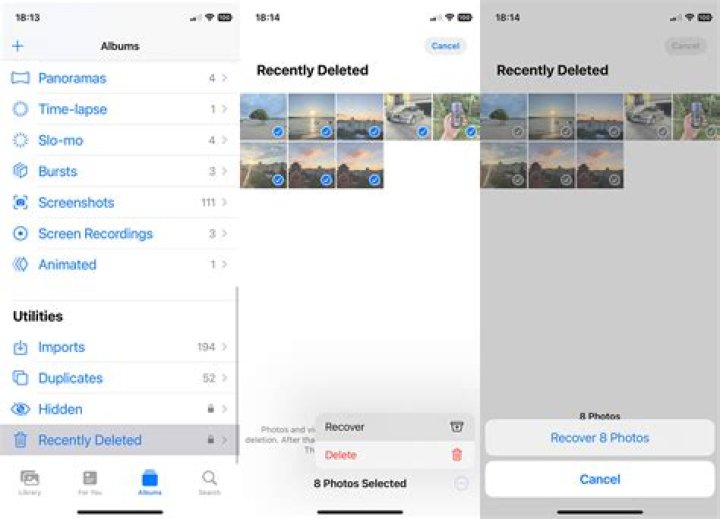 How can I recover permanently deleted photos from my iPhone after 30 days without backup?
