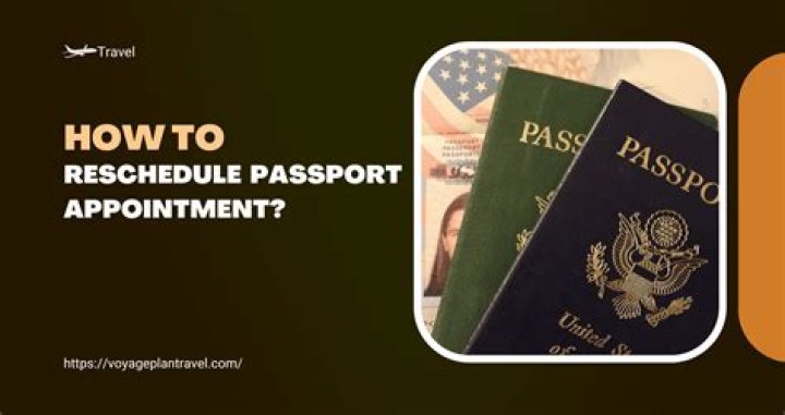 How can I reschedule my passport appointment after 3 attempts?