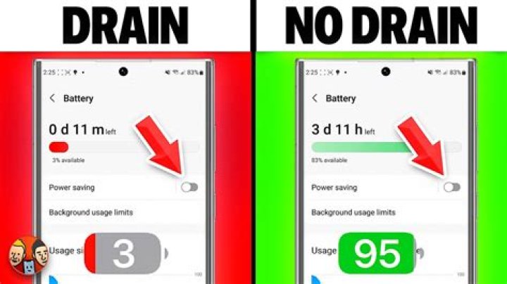 How can I tell which app is draining my Android battery?