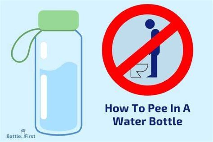 How do guys pee in a bottle?