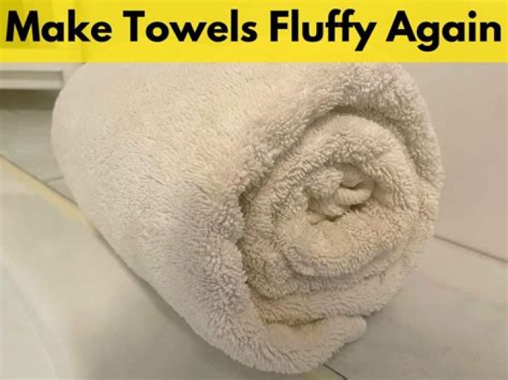 How do I get my towels fluffy again?
