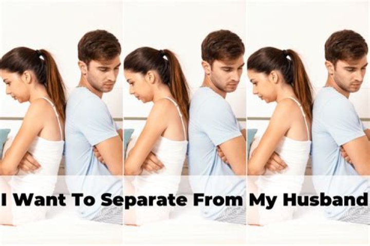How do I separate from my husband in the same house?