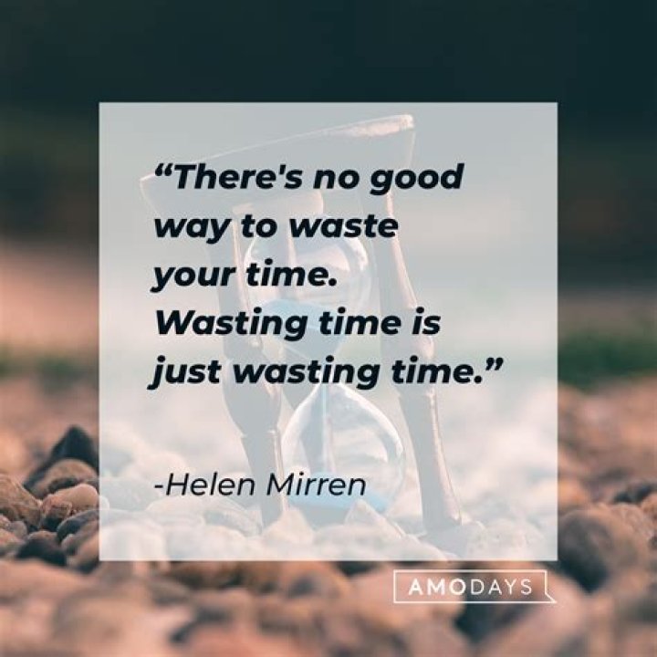 How do I stop wasting time in my life?
