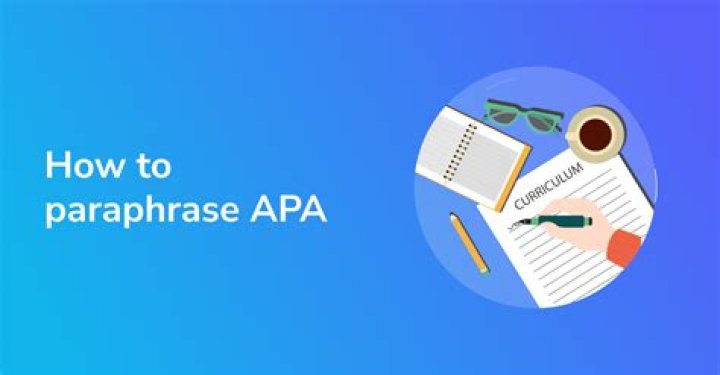 How do you cite a paraphrase quote?