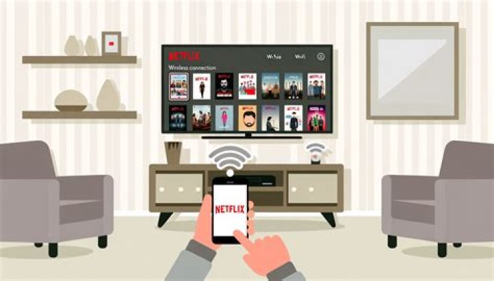 How do you connect Netflix to your TV from your phone?