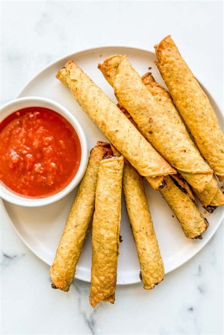 How do you fry taquitos without them falling apart?