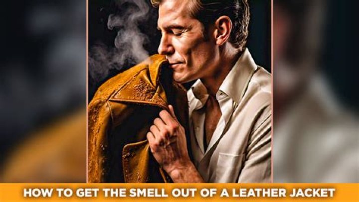 How do you get cigarette smell out of a leather jacket?