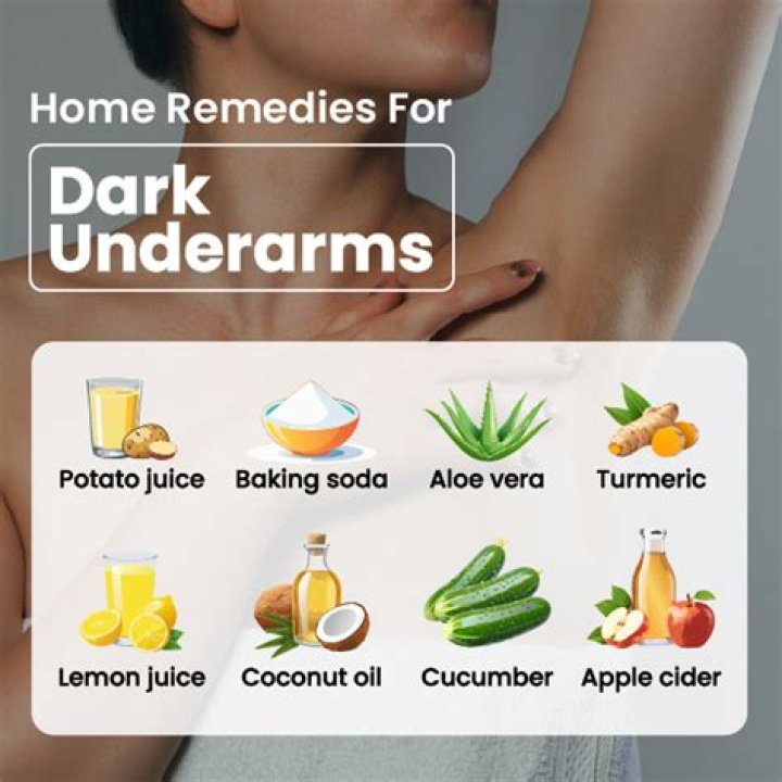 How do you get rid of dark underarms permanently?