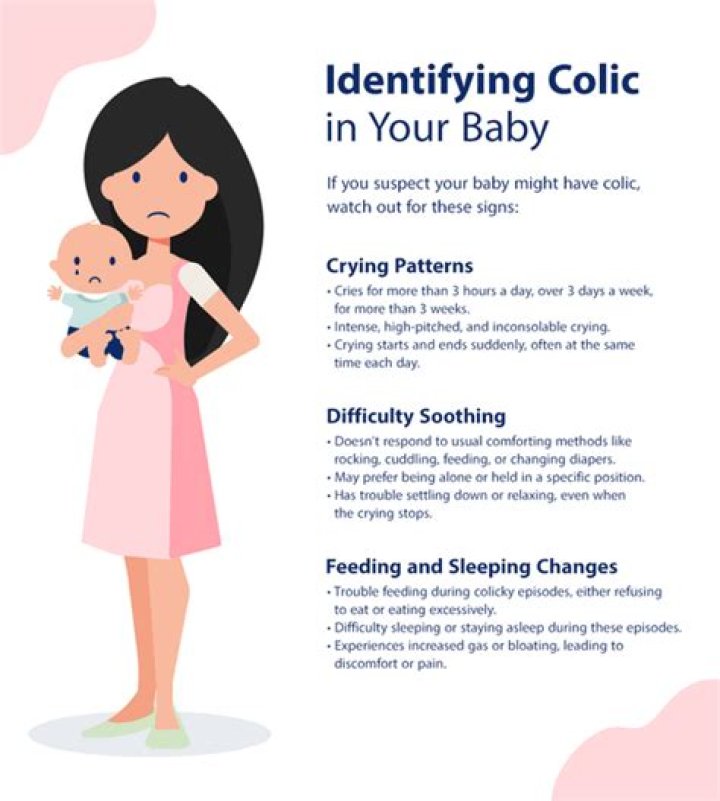 How do you hold a baby with colic?