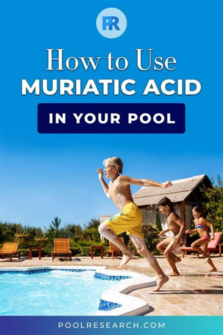 How long does it take for muriatic acid to work in a pool?