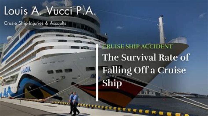 How many people fall from cruise ships each year?