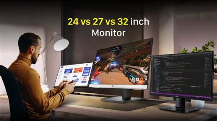 Is 32 inch too big for a monitor?