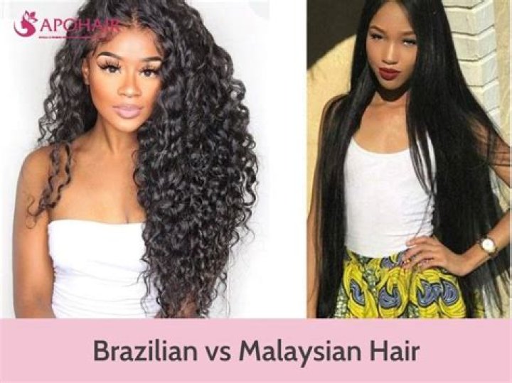Is Brazilian or Malaysian hair thicker?