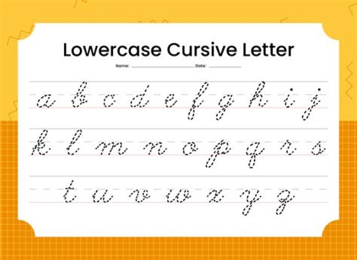Is cursive rare?