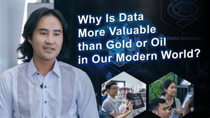Is data more valuable than gold?