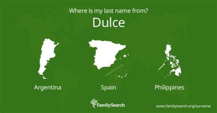 Is Dulce a common name?