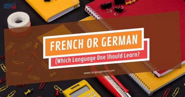 Is French or German easier?
