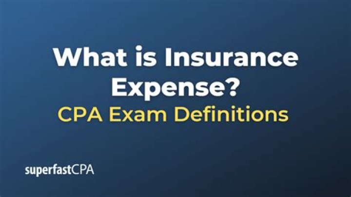 Is insurance an operating or administrative expense?