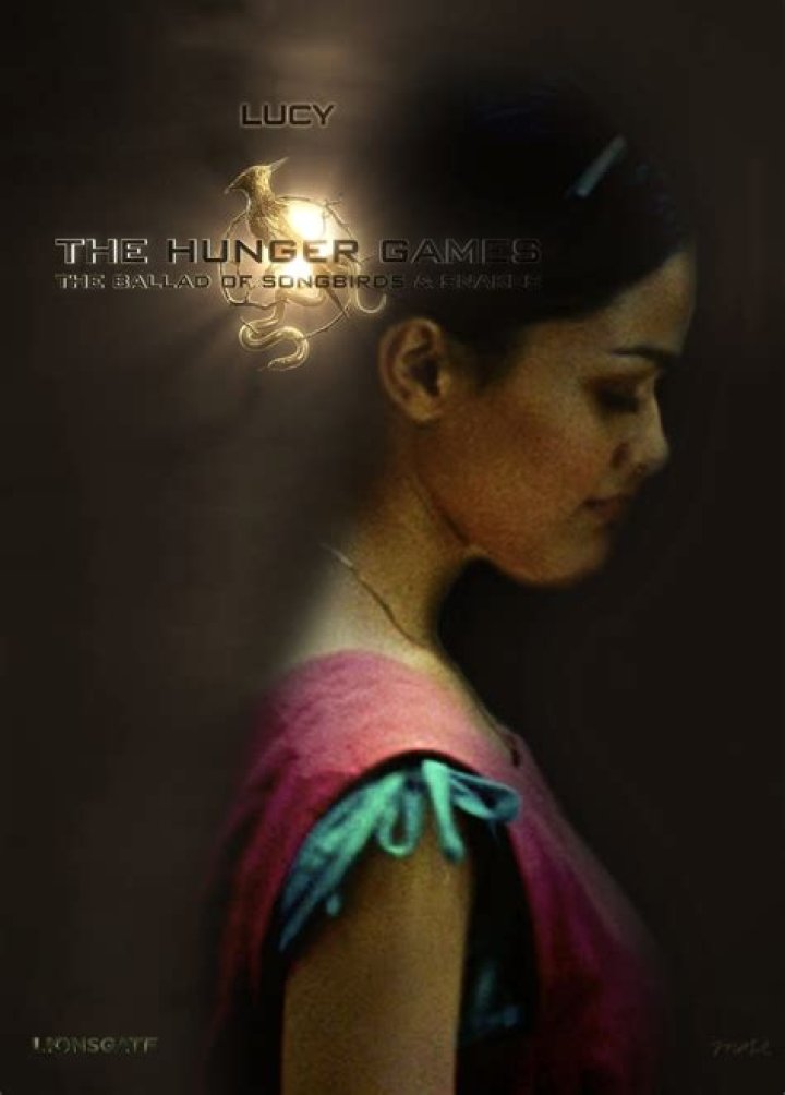 Is Lucy Gray mentioned in The Hunger Games?