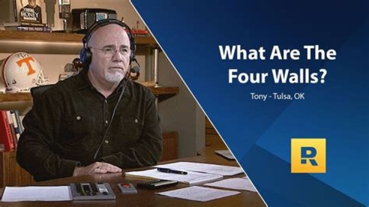 What are Dave Ramsey four walls?