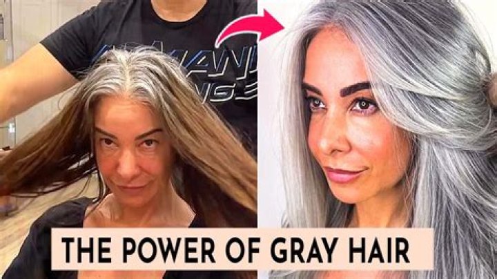 What are the stages of going grey?