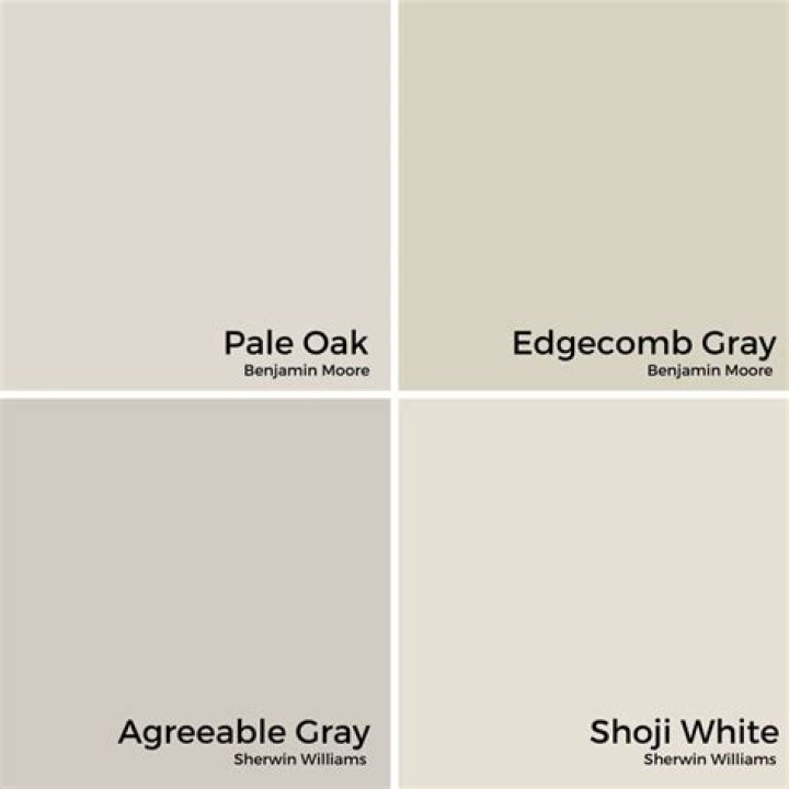 What color is similar to pale oak?