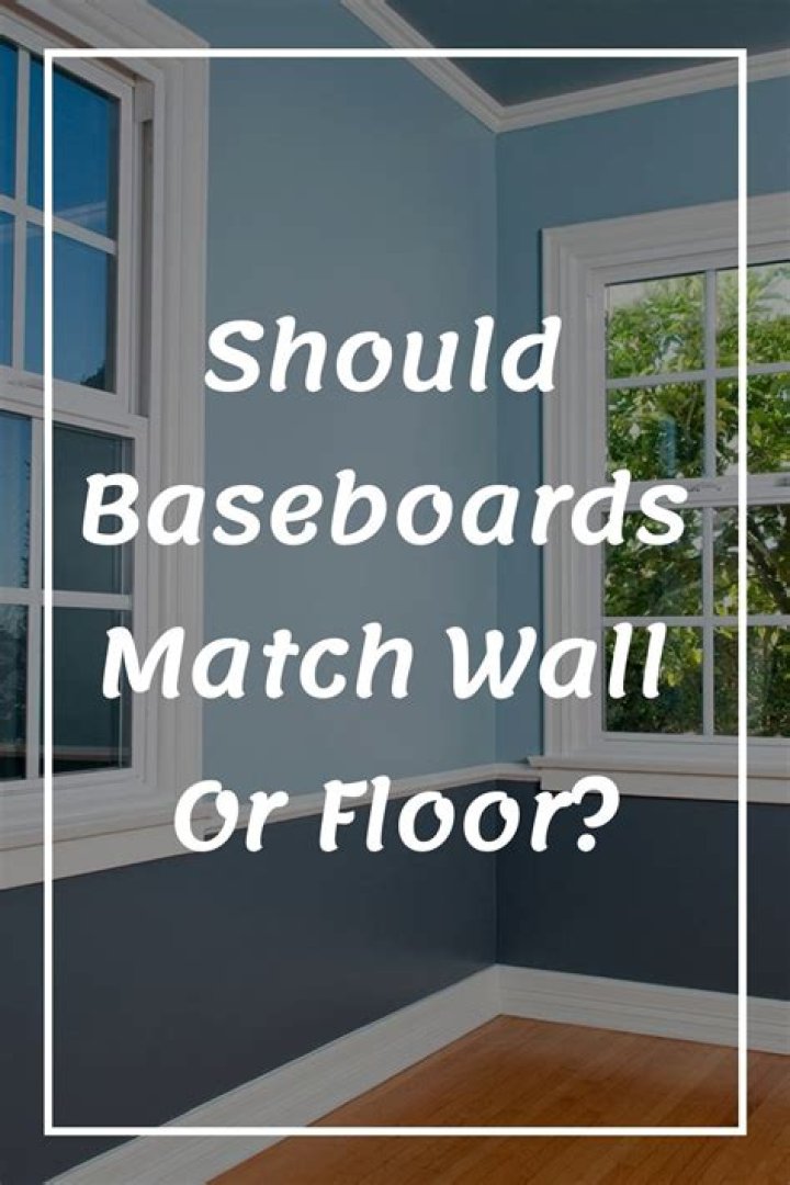 What color should your baseboards be?