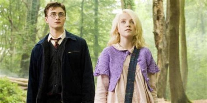 What did Luna say to Harry when she fixed his nose?