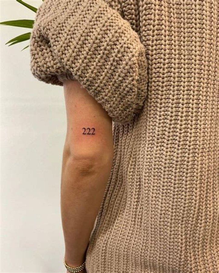 What does a 22 tattoo mean?