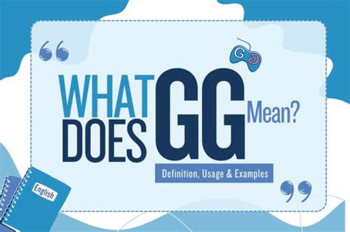 What does GG mean on a chain?