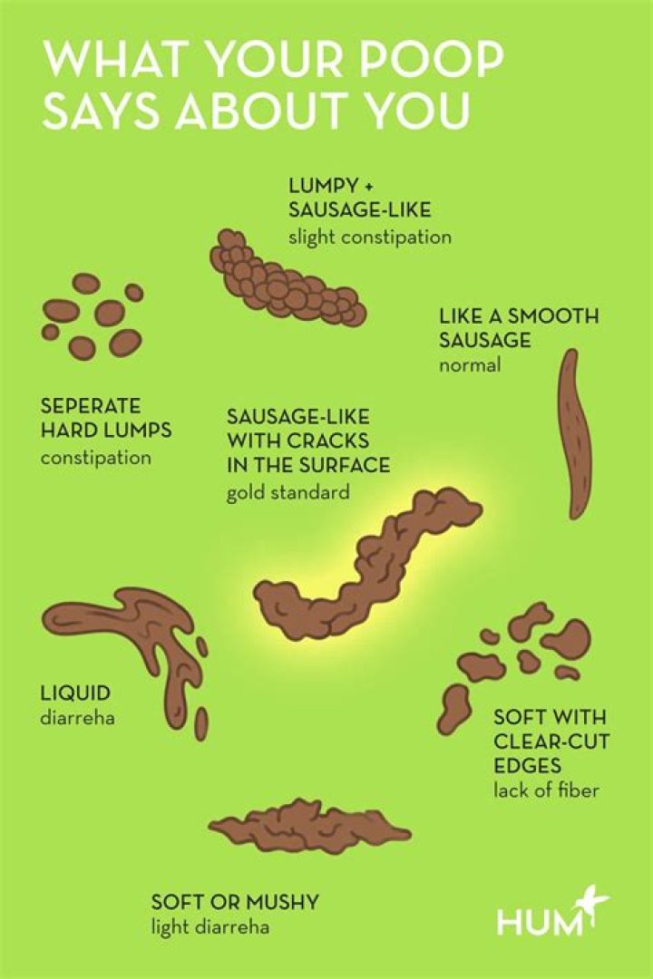 What does poop do to your skin?