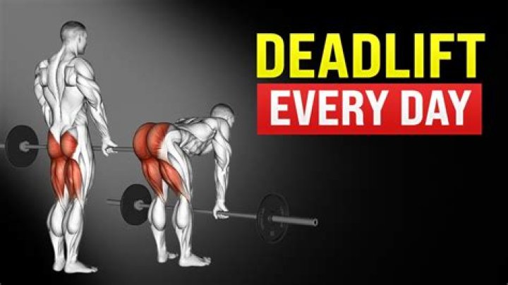 What happens if I only do deadlifts?