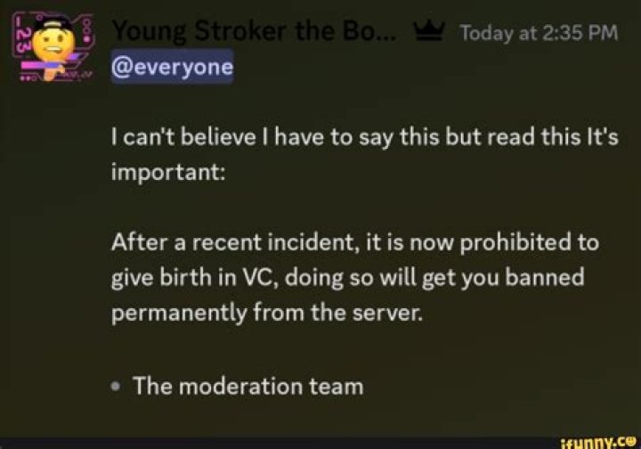 What happens if you don't give birth?