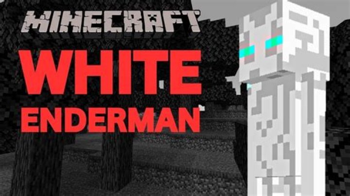 What is a white Enderman?