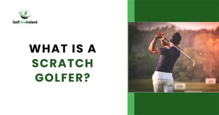 What is better than a scratch golfer?